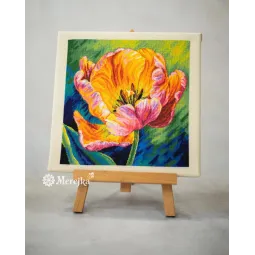 Набор для вышивки крестом "Весеннее пробуждение. Сияние" 27 x 27 см SK300