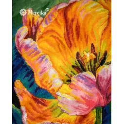 Набор для вышивки крестом "Весеннее пробуждение. Сияние" 27 x 27 см SK300