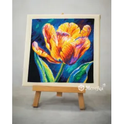 Kreuzstich-Set "Frühlingserwachen. Lebendigkeit" 27 x 27 cm SK299