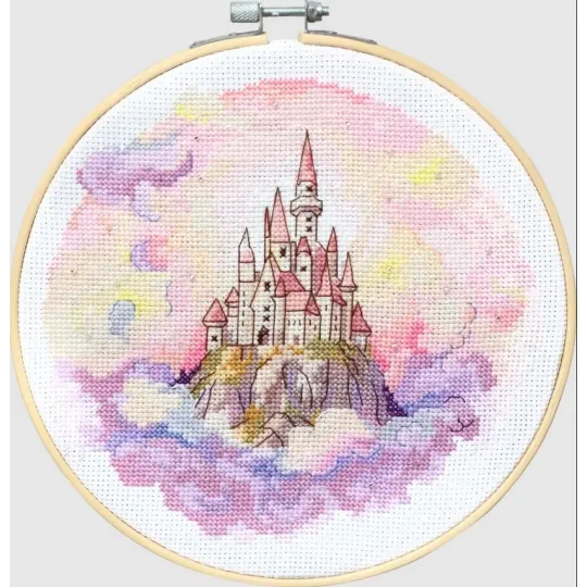 Cross-stitch kit "Kingdom in the Sky" 18 х 18 cm AAH-323