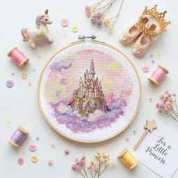 Cross-stitch kit "Kingdom in the Sky" 18 х 18 cm AAH-323