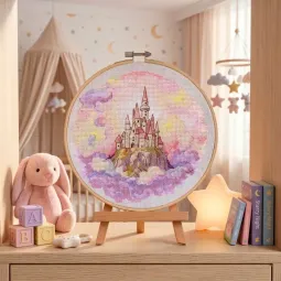 Cross-stitch kit "Kingdom in the Sky" 18 х 18 cm AAH-323