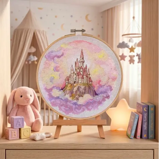 Cross-stitch kits - Kingdom in the Sky AAH-323