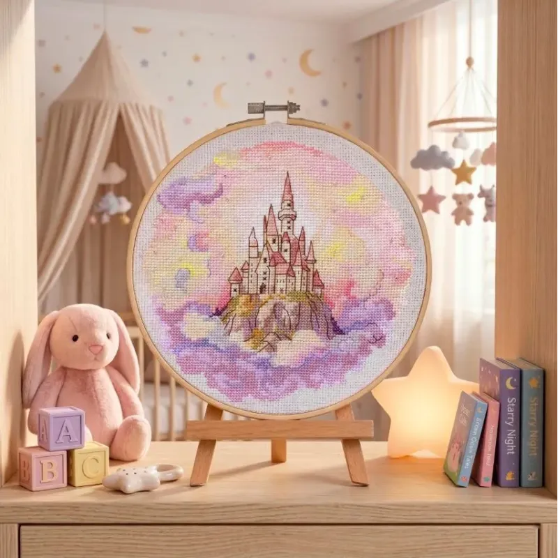 Cross-stitch kit "Kingdom in the Sky" 18 х 18 cm AAH-323