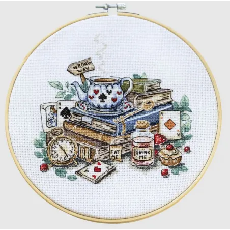 Cross-stitch kits -The mad tea party AAH-320