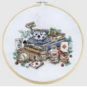 Cross-stitch kits -The mad tea party AAH-320