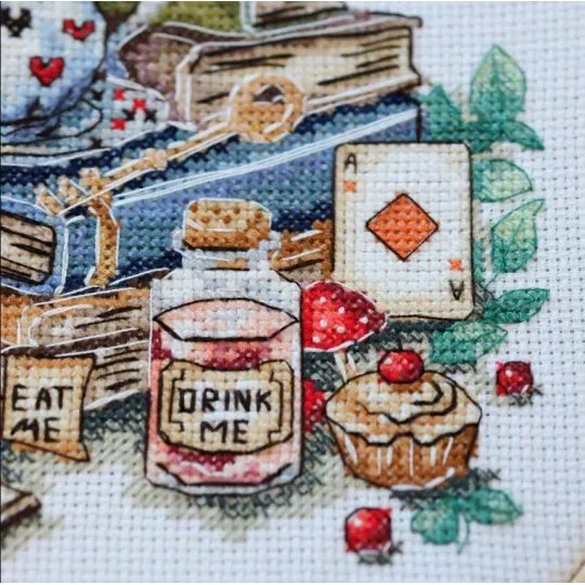 Cross-stitch kits -The mad tea party AAH-320