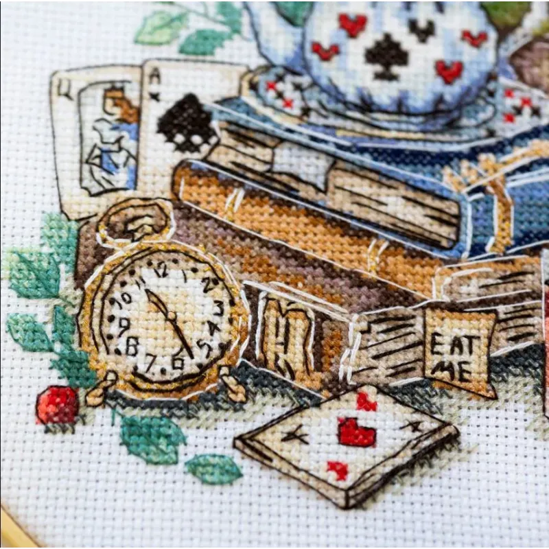 Cross-stitch kits -The mad tea party AAH-320