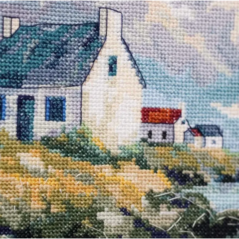 Kreuzstich-Set "Wenn das Meer ein Traum ist" 23 x 40 cm AAH-318