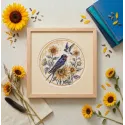 Cross-stitch kit "The melody of swallows" 24 х 24 cm AAH-317