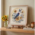 Cross-stitch kit "The melody of swallows" 24 х 24 cm AAH-317