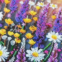 Main Bead Embroidery Kit "Valley of Dreams" 22x33 cm AAB-974