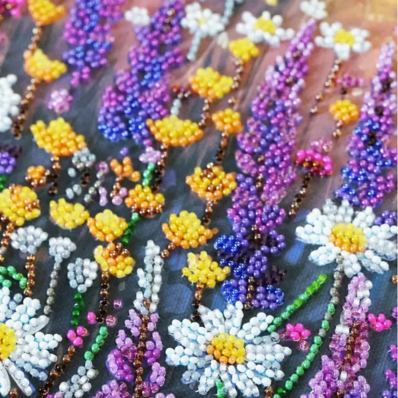 Kit de broderie perles "Vallée de Rêves" 22x33 cm AAB-974