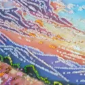 Kit de broderie perles "Vallée de Rêves" 22x33 cm AAB-974
