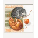 Cats and Threads 20x20 SRA1035