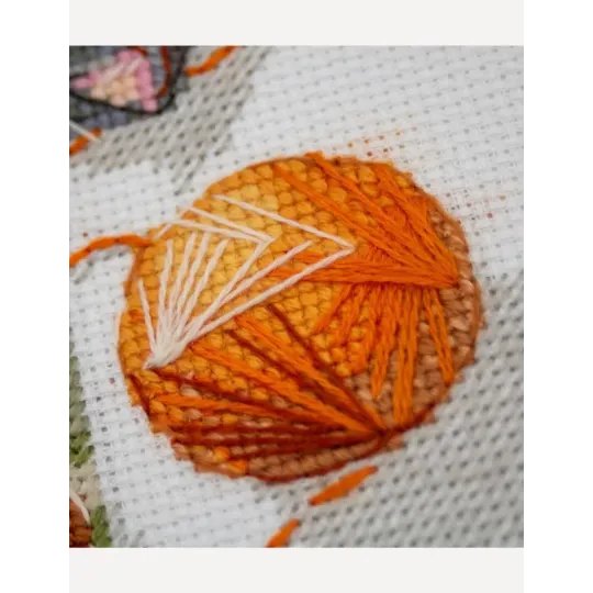 Cats and Threads 20x20 SRA1035