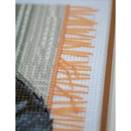 Kreuzstich-Set "Katzen und Fäden" 20x20 cm SRA1035