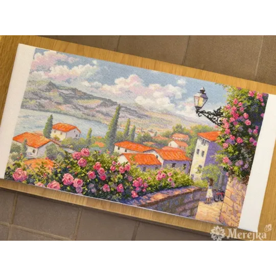 Siuvinėjimo kryželiu rinkinys "Vasaros šnabždesiai" 43,5x25 cm SK276