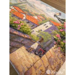 Cross stitch kit "Whispers of Summer" 43,5x25 cm SK276