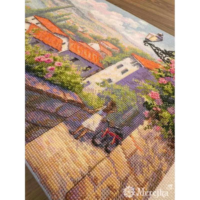 Cross stitch kit "Whispers of Summer" 43,5x25 cm SK276