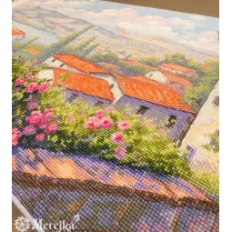 Cross stitch kit "Whispers of Summer" 43,5x25 cm SK276
