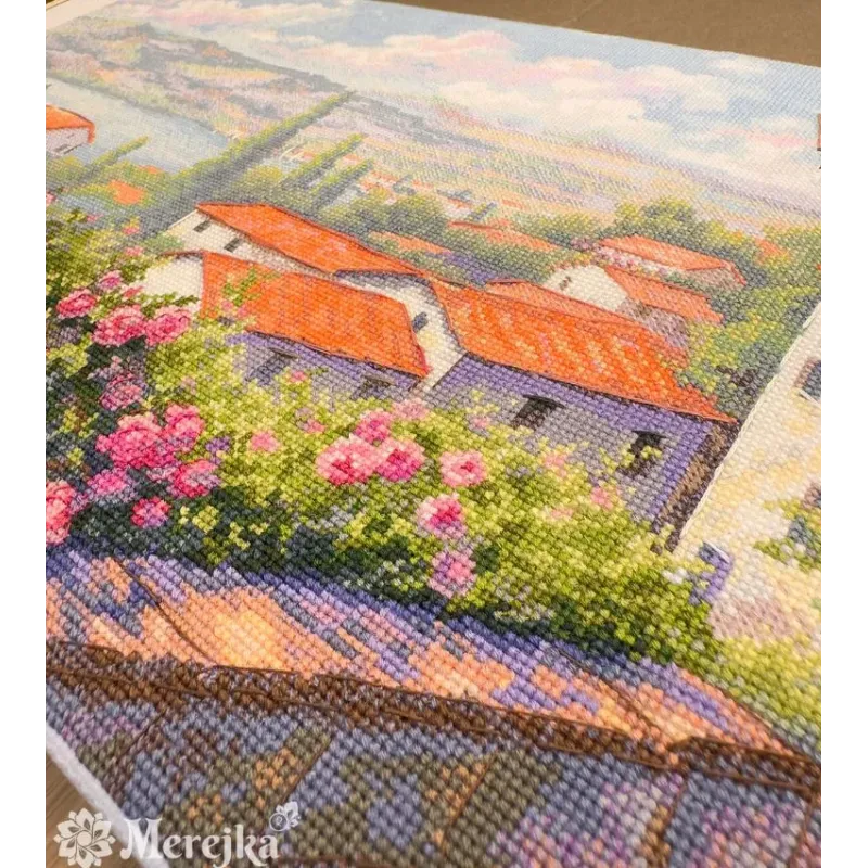 Siuvinėjimo kryželiu rinkinys "Vasaros šnabždesiai" 43,5x25 cm SK276