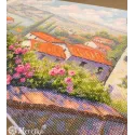 Cross stitch kit "Whispers of Summer" 43,5x25 cm SK276