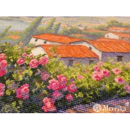 Cross stitch kit "Whispers of Summer" 43,5x25 cm SK276