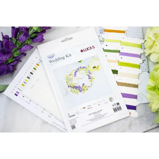 Wedding Kit  The Royal Heart 11x11 cm SW05