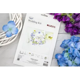 Vestuvių rinkinys "Pavasario nektaras" 11x10 cm SW03