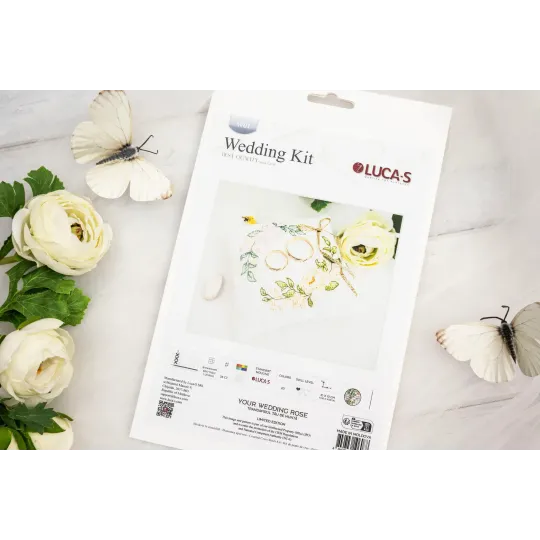 Wedding Kit "Your Wedding Rose" 10x10 cm SW01