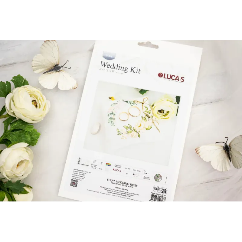 Wedding Kit "Your Wedding Rose" 10x10 cm SW01