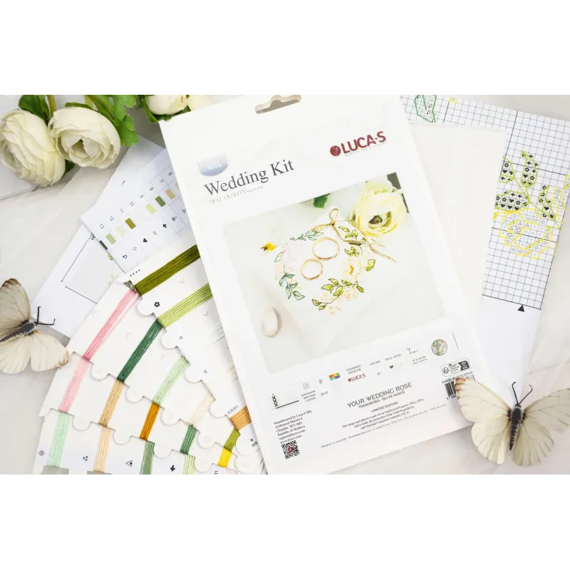 Свадебный набор "Ваша Свадебная Роза" 10x10 см SW01