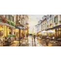 Petit Point Set "Nachtcafé" 40 x 20 cm SG729