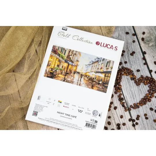 Cross Stitch Kit "Night Cafe" 61 x 32 cm SB729