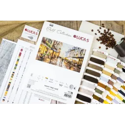 Cross Stitch Kit "Night Cafe" 61 x 32 cm SB729