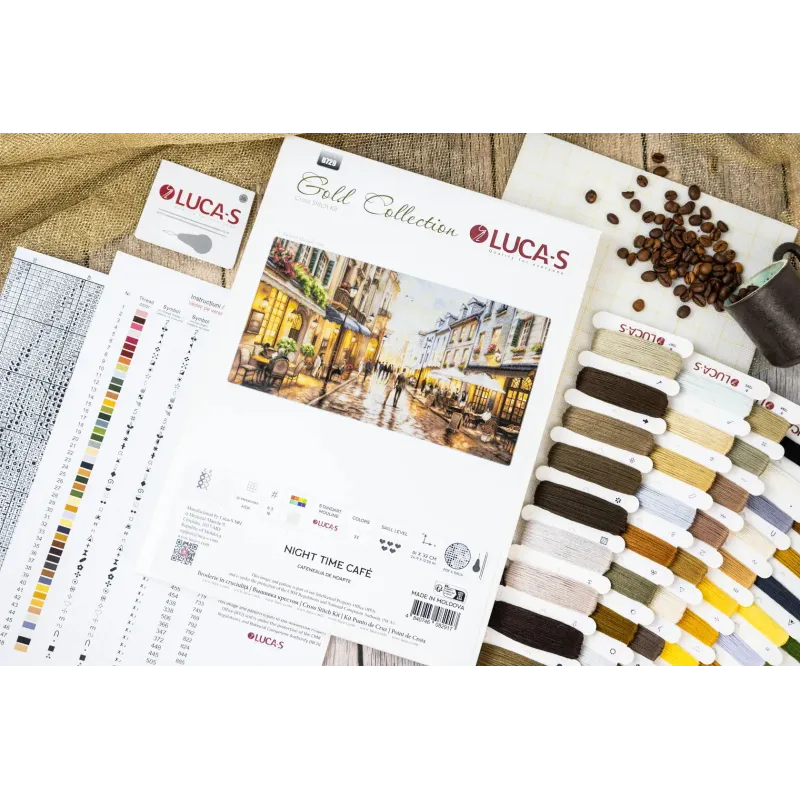 Cross Stitch Kit "Night Cafe" 61 x 32 cm SB729