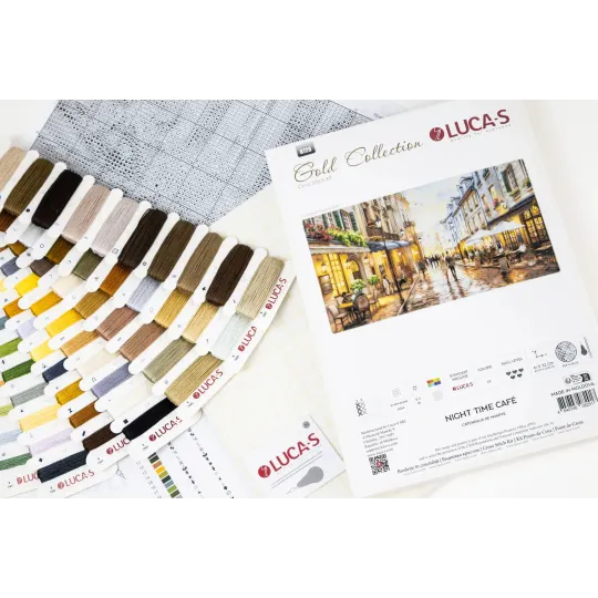 Cross Stitch Kit "Night Cafe" 61 x 32 cm SB729