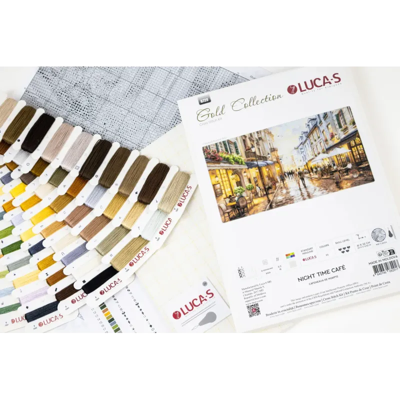 Cross Stitch Kit "Night Cafe" 61 x 32 cm SB729