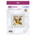 Cross Stitch Kit "Siskin" 10x10 cm SR2329