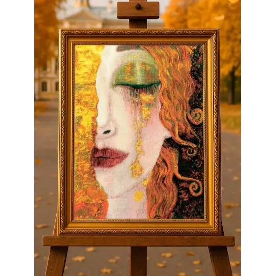 Golden Tears After A. M. Zilberman's Painting  30x40 SR2314