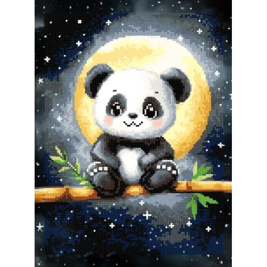 Diamond Painting Kit mit Keilrahmen