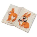 Cross stitch kit PANNA "Passport cover. Corgi" 20x13.5 cm POP-7393