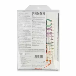 Kreuzstich-Set PANNA "Pfingstrosen in einer Hutschachtel" 33 x 32 cm PC-7058