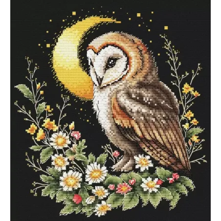 Cross stitch kit "In the moonlight" SANV-57