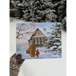 Набор для вышивания крестиком "Тихое счастье" 28,5 х 24 cm SANT-20