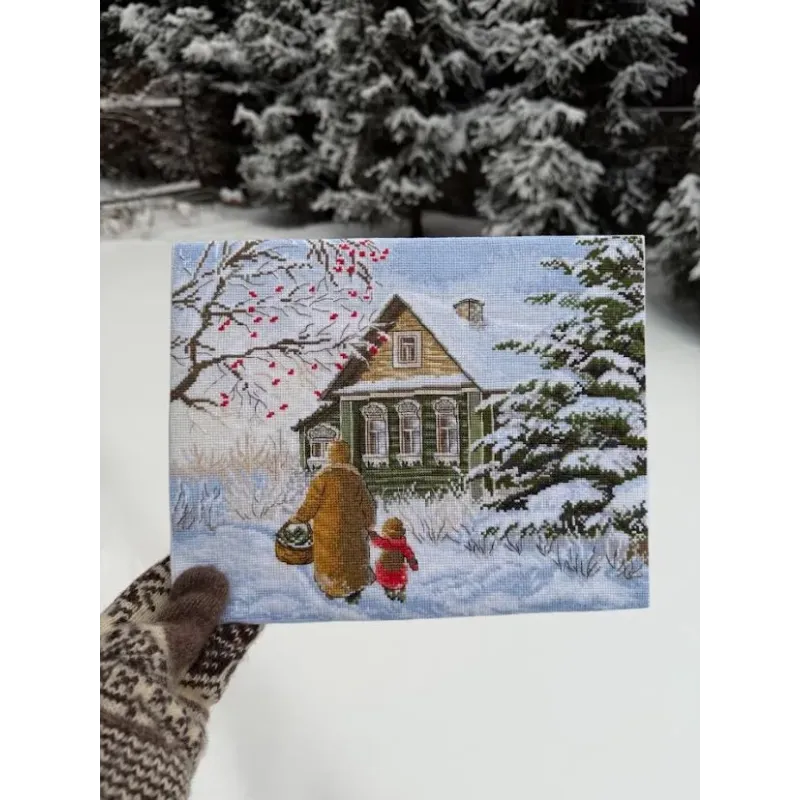 Cross stitch kit "Quiet happiness" SANT-20