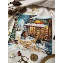 Cross stitch kit "Waiting for the holiday" SANO-35