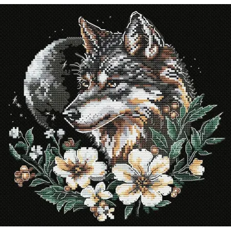 Cross stitch kit "Guardian of the Night" SANH-07