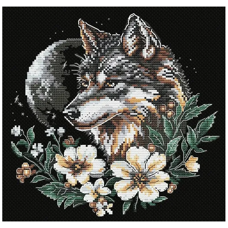 Cross stitch kit "Guardian of the Night" SANH-07